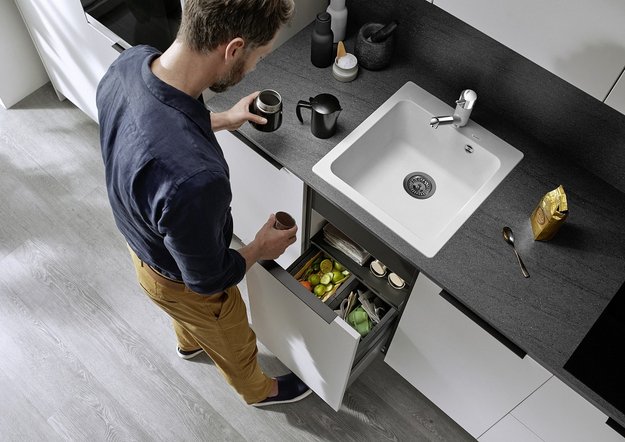 Мойка BLANCO NAYA 45 Silgranit белый (preview 2)