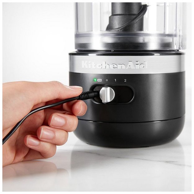 Кухонный мини-комбайн KitchenAid 5KFCB519EBM матовый черный (preview 4)