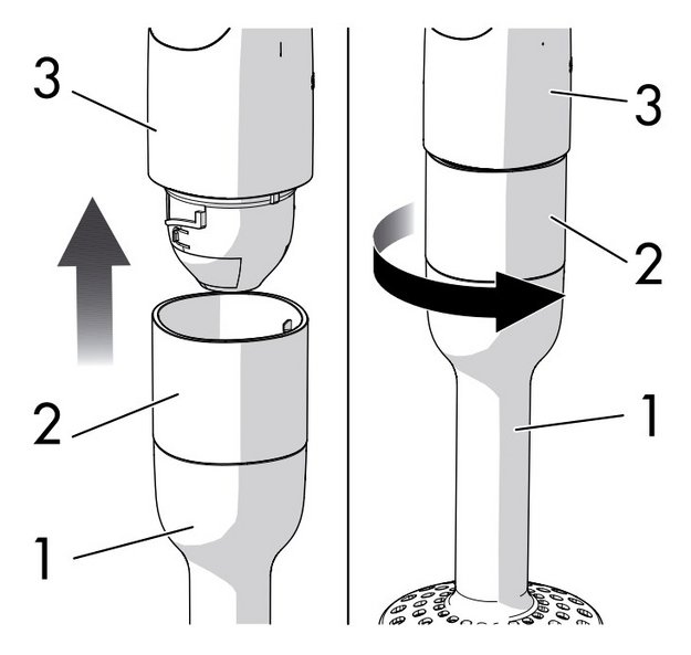 Набор аксессуаров для погружного блендера Smeg HBAC11CR (preview 3)