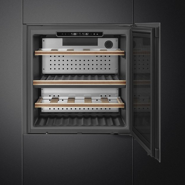 Встраиваемый холодильный шкаф для вина Smeg CVI129B3 (preview 3)