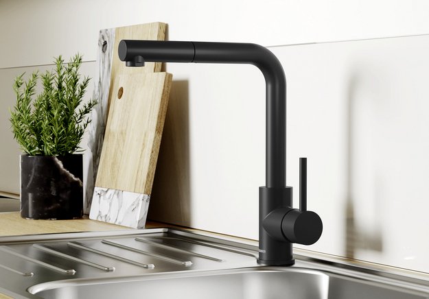 Смеситель Blanco MILA-S 526779 матовый черный (preview 2)