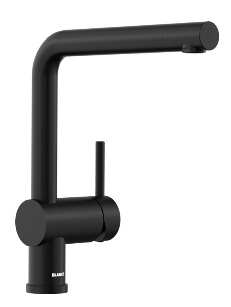Смеситель Blanco LINUS 525806 Silgranit матовый черный (preview 1)