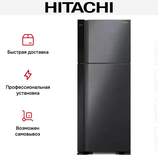 Холодильник Hitachi HRTN7489DFBBKCS (preview 6)