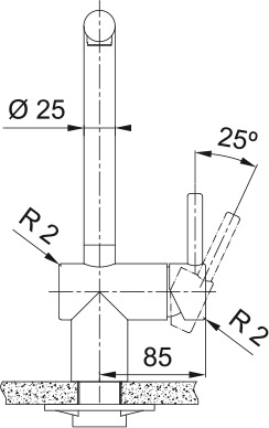 Смеситель Franke Atlas Neo сталь PVD черный матовый (preview 4)