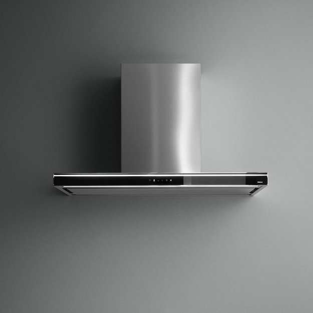Вытяжка Falmec SILENCE LUMINA NRS 90 INOX VETRO NERO (800) (preview 4)