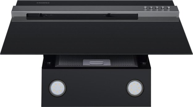 Кухонная вытяжка MAUNFELD Bridge Line 60 черный\вставка сатин (preview 2)