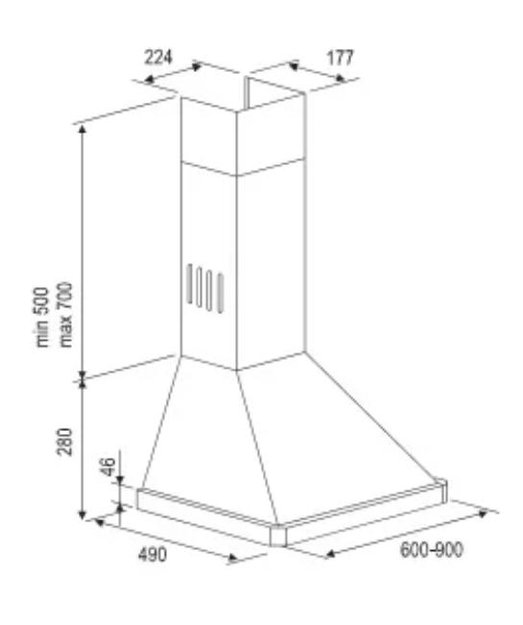 Вытяжка Kuppersberg Amphora 90 X 4PB (preview 2)