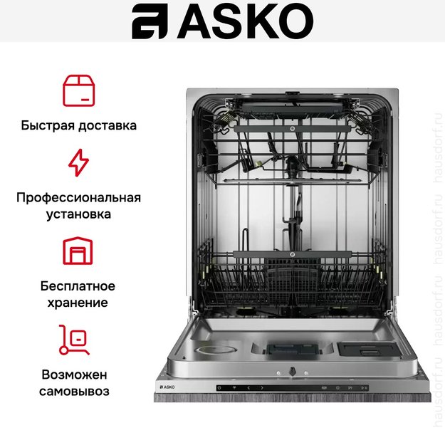 Встраиваемая посудомоечная машина Asko DSD747U (preview 10)