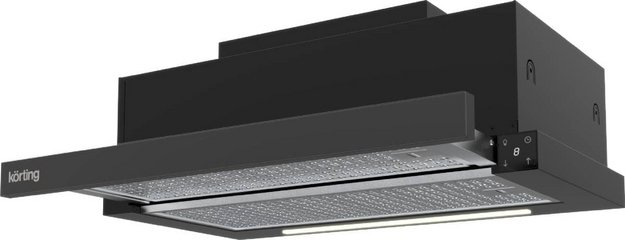 Встраиваемая вытяжка с выдвижным экраном Korting KHP 69617 DGN (preview 3)
