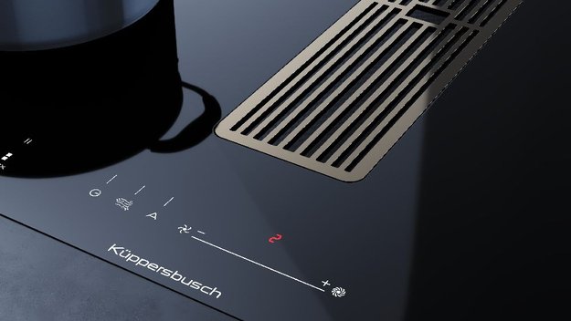 Варочная панель с вытяжкой Kuppersbusch KMI 8590.0 SR Silver Chrome (preview 7)