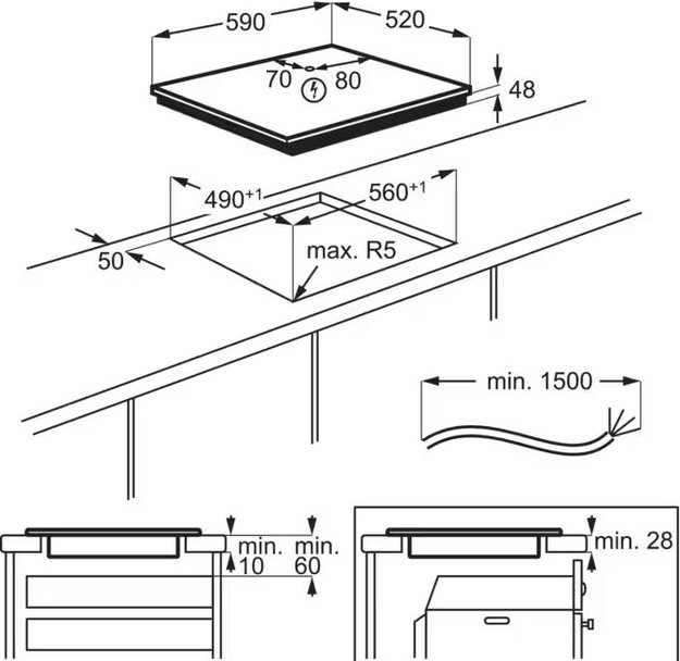 Варочная панель Electrolux LIB60424CK (preview 8)