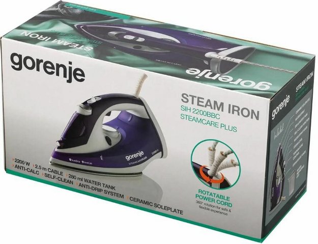 Утюг Gorenje SIH2200BBC (preview 9)