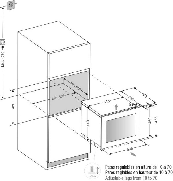 Встраиваемый винный шкаф Pando PVMAV 45-16CRL (preview 5)