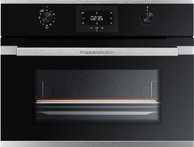 Компактный духовой шкаф Kuppersbusch CBP 6332.0 S1 Stainless Steel (preview 1)