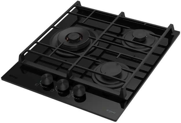 Газовая стеклянная варочная панель Korting HGG 4955 CTN (preview 2)