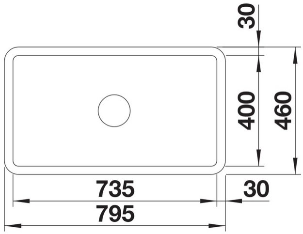 Мойка BLANCO VILLAE Single глянцевый белый (preview 4)