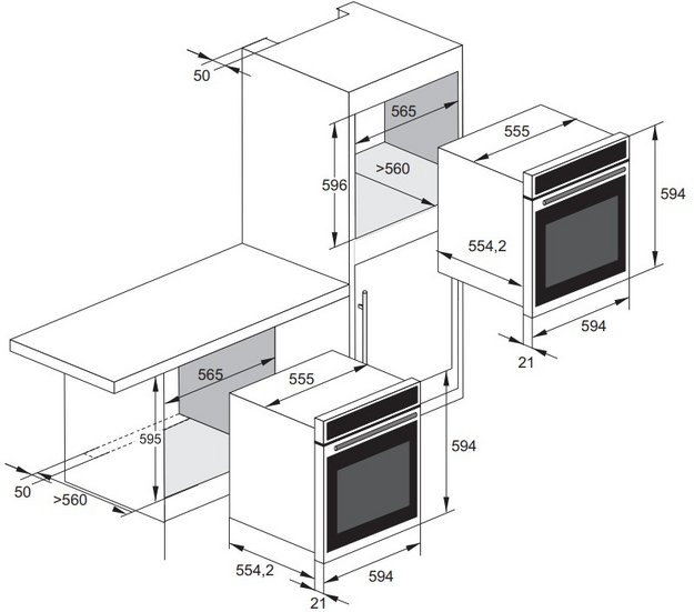 Духовой шкаф Kaiser EH 6341 (preview 4)