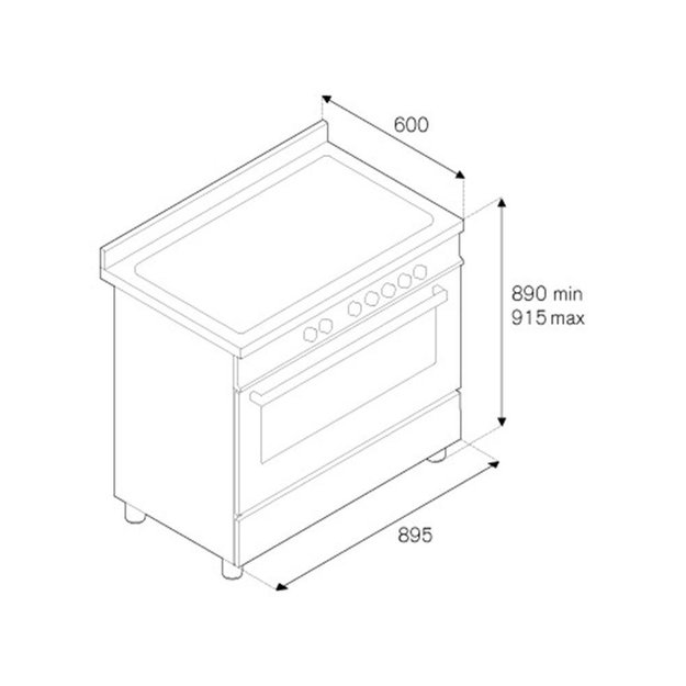 Варочный центр Bertazzoni HER90 6 MFE S NET (фото 4) Варочный центр Bertazzoni HER90 6 MFE S NET (preview 4)