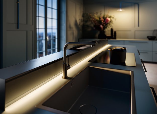 Система хранения Falmec MONOLITH 60 VETRO NERO KACL.454#NF (preview 2)