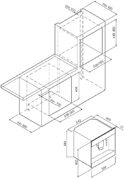 Встраиваемая кофемашина Graude KV 45.0 S (preview 11)