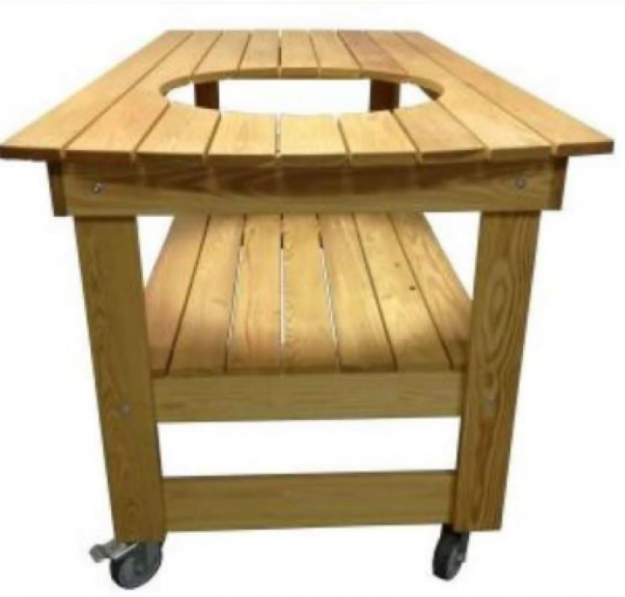 Стол для гриля Big Green Egg L лиственница (preview 3)