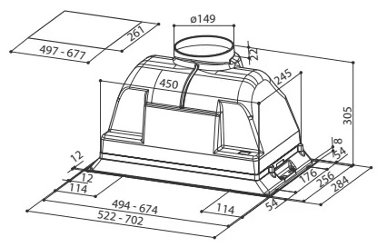 Вытяжка Faber INCA PLUS HIP X A70 FB EXP (preview 2)