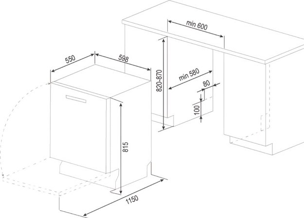 Встраиваемая посудомоечная машина Zigmund Shtain DW 311.6 (preview 6)