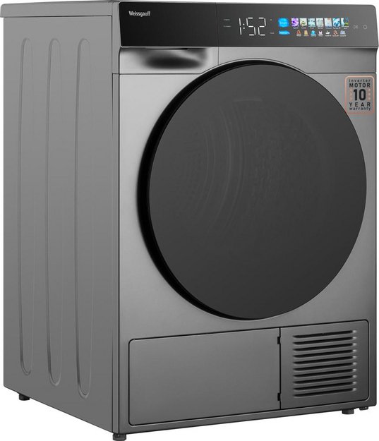 Сушильная машина Weissgauff WD 998 Heat Pump Full Touch Silver (preview 4)
