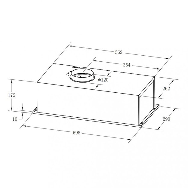 Встраиваемая кухонная вытяжка MAUNFELD Crosby Built 60 нержавеющая сталь (preview 13)