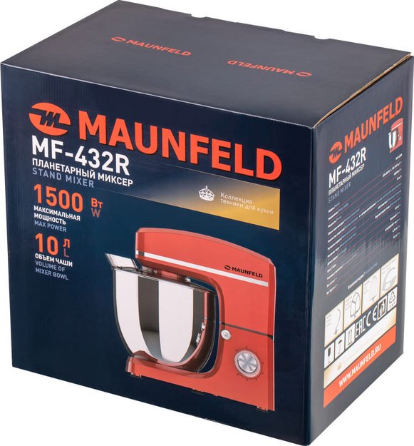 Миксер Maunfeld MF-432R (фото 11) Миксер Maunfeld MF-432R (preview 11)