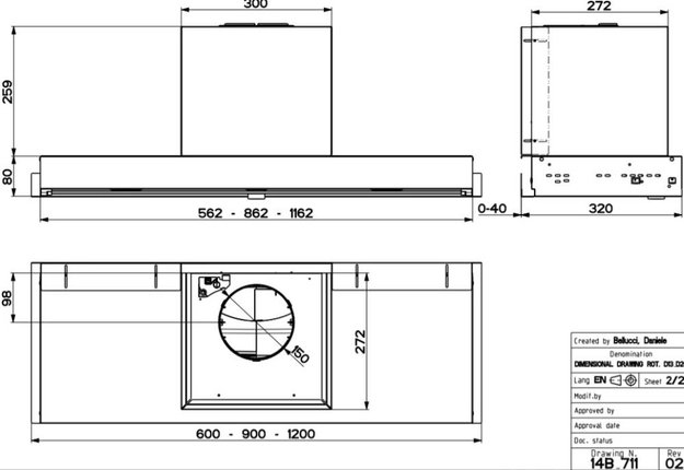 Встраиваемая вытяжка Faber IN-NOVA COMFORT X A90 (preview 3)