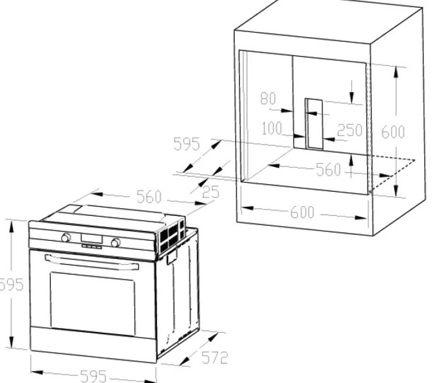 Духовой шкаф Zigmund Shtain EN 101.911 B (preview 6)