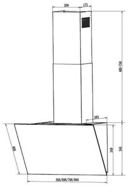 Вытяжка Faber VELA WH 60 (preview 10)