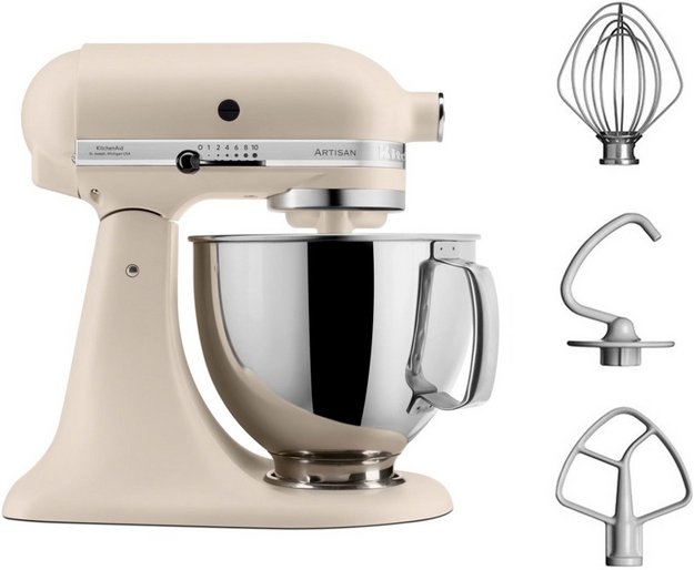 Планетарный миксер KitchenAid Artisan 5KSM125EMH (фото 2) Планетарный миксер KitchenAid Artisan 5KSM125EMH (preview 2)