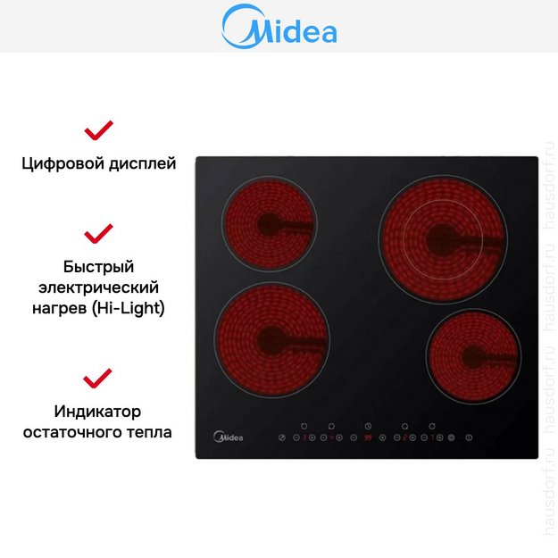 Варочная панель Midea MCHF645 (preview 2)