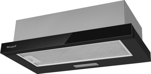 Встраиваемая вытяжка Weissgauff TEL 600 Black Glass (preview 1)