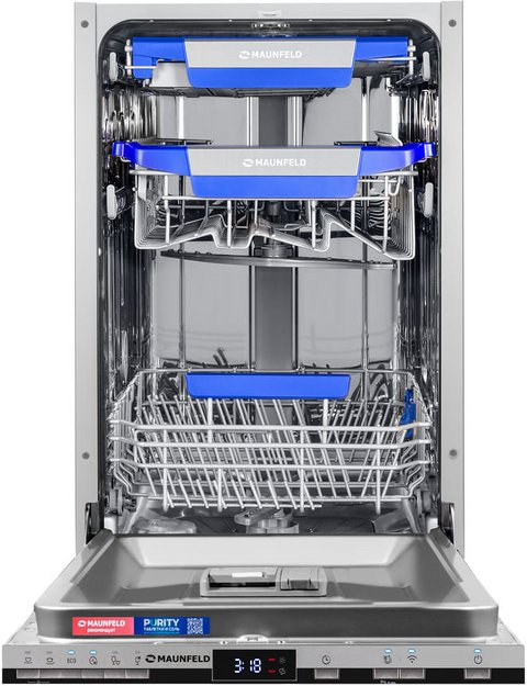 Встраиваемая посудомоечная машина Maunfeld MLP45230 Light Beam Inverter Wi-Fi (preview 1)