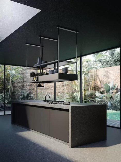 Вытяжка Falmec CIRCLE.TECH SPAZIO ISOLA black (600) (preview 2)