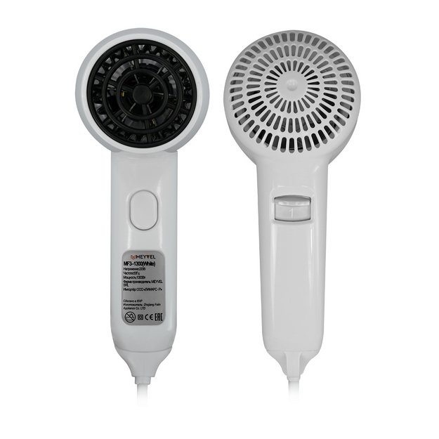 Настенный фен Meyvel MF3-1300 (Белый) (preview 3)