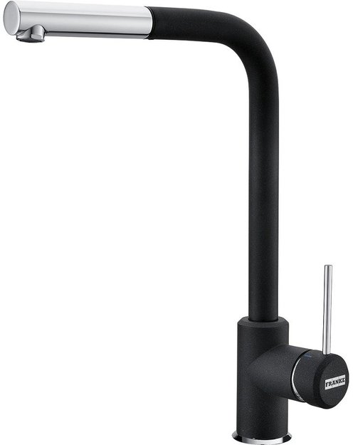 Смеситель Franke Sirius c выдвижном носиком Хром/Оникс (preview 1)