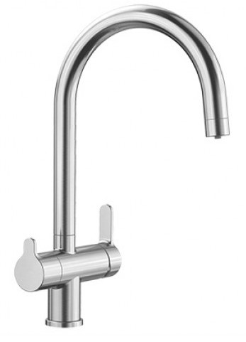 Смеситель Blanco TRIMA нержавеющая сталь UltraResist + фильтр для воды BWT-БАРЬЕР EXPERT STANDARD нержавеющая сталь (preview 1)