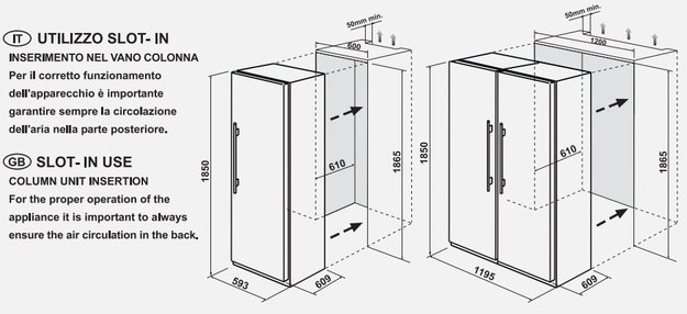 Встраиваемый холодильник Fulgor Milano FBRD 401 FED (preview 4)