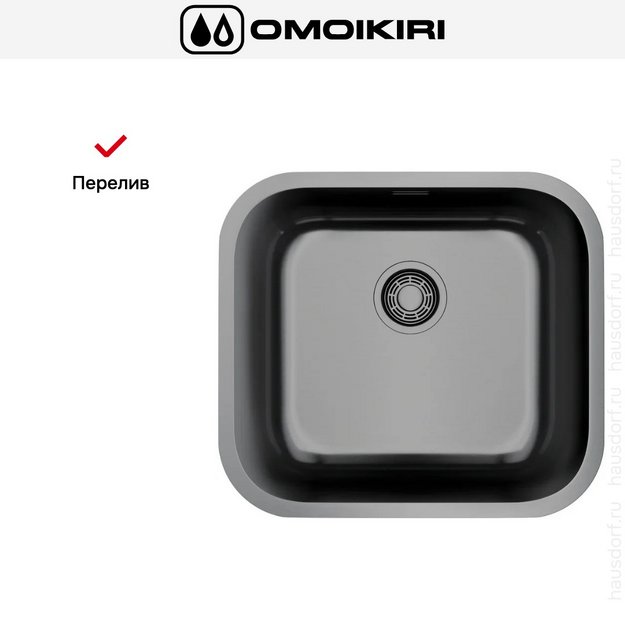 Мойка Omoikiri OMI 49-U/I GM (preview 7)