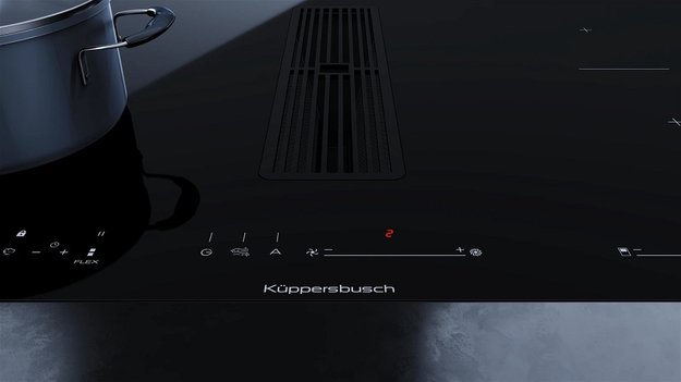 Варочная панель с вытяжкой Kuppersbusch KMI 8590.0 SR Stainless Steel (preview 5)