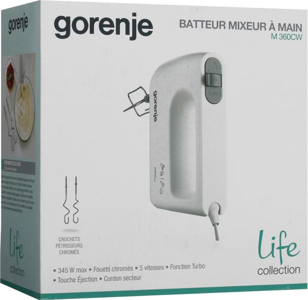 Миксер Gorenje M360CW (preview 11)