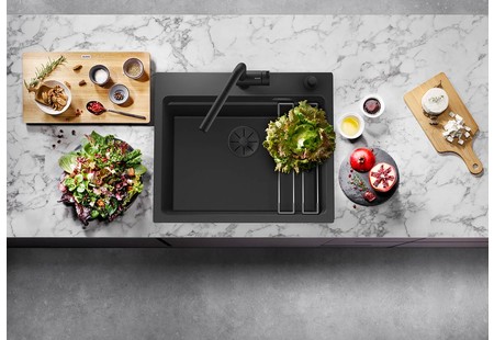 Мойка Blanco Etagon 6 антрацит клапан-автомат InFino 524539 (preview 12)