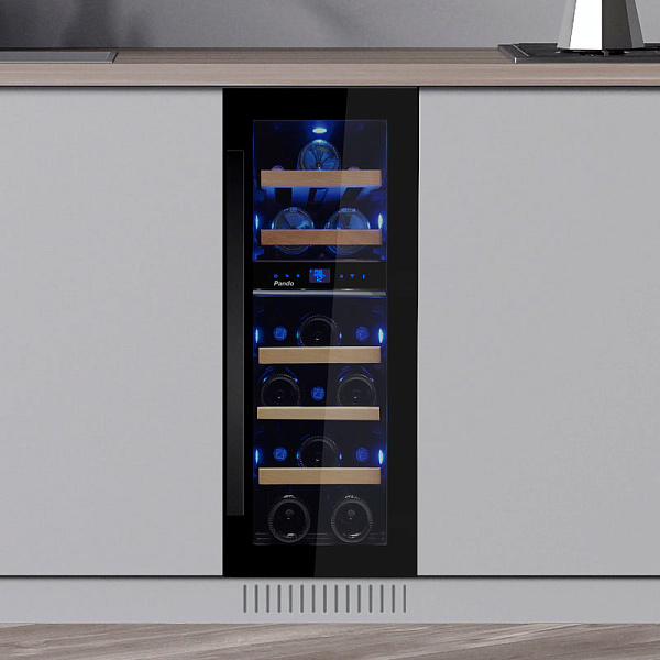 Винный шкаф Pando PVMB 30-16CRR W (preview 1)