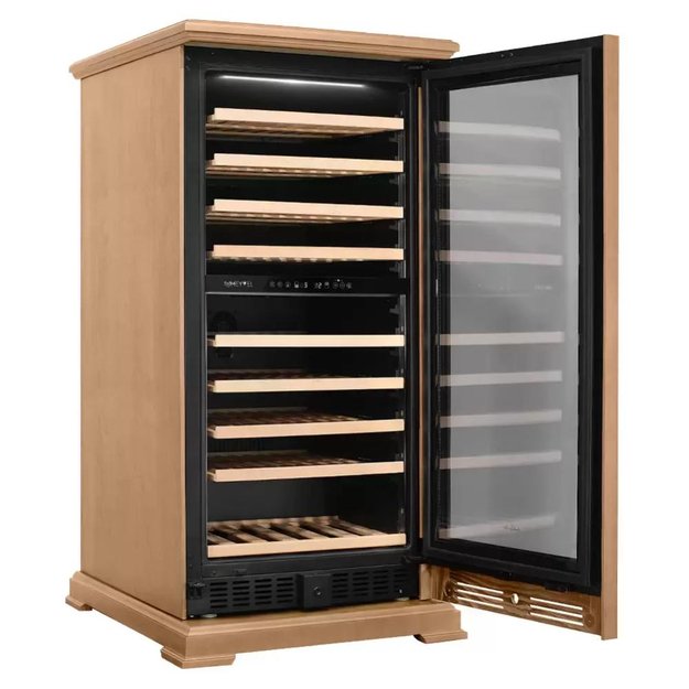 Винный шкаф Meyvel MV99PRO-KBT2 (Натуральный бук) (preview 5)