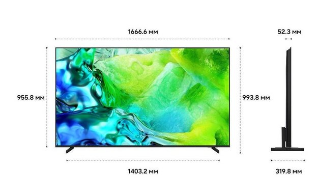 Телевизор Samsung QE75QN80HAUXPY 75" (191 см) 2026 (preview 8)