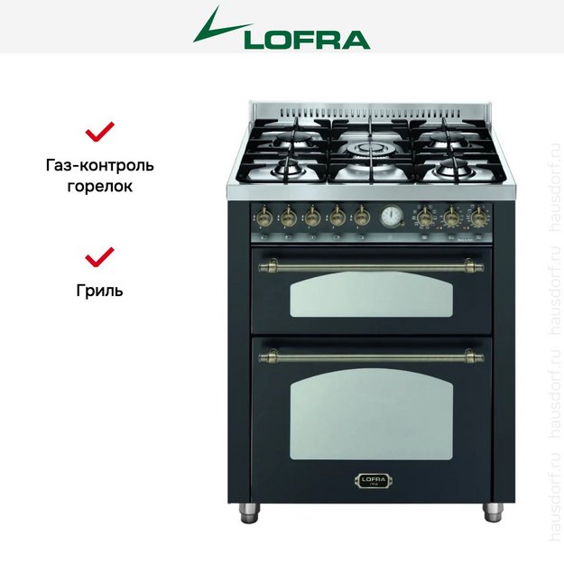 Варочный центр Lofra RNMUD76MFTE/CI Bronze (preview 2)